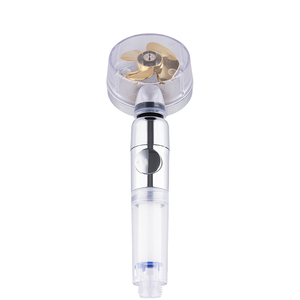 Accessoire de robinet de salle de bains moderne en PC à 360 degrés avec pommeau de douche à haute pression à économie d'eau pour applications de massage - Product Image 1