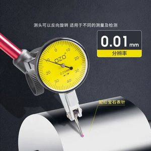 Tebak độ chính xác cao thu nhỏ chức năng cơ khí các loại quay số đo kiểm tra đòn bẩy chỉ số với 0-0.8mm - Product Image 6