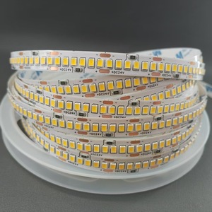 Vente chaude 20W 2835 <span class=keywords><strong>LED</strong></span> Bande 240LED/M 24V Blanc Chaud WiFi Commutateur Mode Flexible IP67 IP20 Paysage <span class=keywords><strong>LED</strong></span> Corde Ruban Ruban Néon - Product Image 1