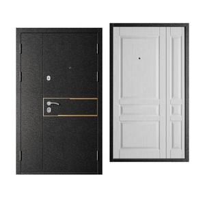 <span class=keywords><strong>Porte</strong></span> de sécurité en acier spécial Portes blindées de style turc <span class=keywords><strong>Porte</strong></span> <span class=keywords><strong>d</strong></span>'<span class=keywords><strong>entrée</strong></span> en acier insonorisée de la Russie avec film <span class=keywords><strong>PVC</strong></span> - Product Image 2