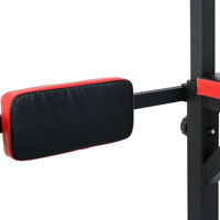 Barre de traction en acier avec hauteur réglable et barres de trempage pour un usage domestique Support de porte durable