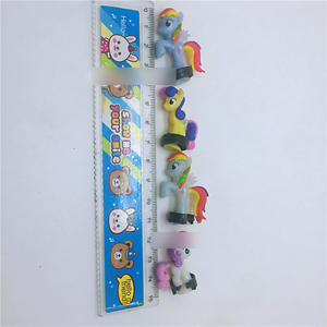 HLC004 Mini Monster Sucker Fidget Toy 10pz/set Modellini in Capsule Cartoni Animati Pony Action Figure Giocattoli con Ventosa <span class=keywords><strong>per</strong></span> <span class=keywords><strong>Bambini</strong></span> - Product Image 4