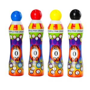 Ungiftige wasch bare benutzer definierte Bingo-Marker Graffiti leere Flasche Farbe Plastik behälter Kinder Zeichnung Spielzeug für Kunst erziehung - Product Image 1