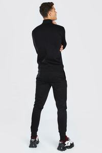 Men's wholesale full zipper sweat suit Joggers Suit running & Casual wear men casual tracksuit Cotton fleece Tracksuit - Product Image 5