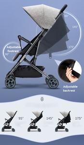 Avion lumineux pliable de poussette Jogger, poussette de voyage pour bébé, nouveauté 2020 - Product Image 5