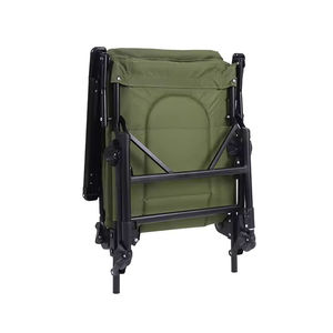 Chaise pliante légère en acier inoxydable pour la <span class=keywords><strong>pêche</strong></span> à la <span class=keywords><strong>carpe</strong></span>, le camping, la randonnée, la salle à manger et l'école, inclinable, verte - Product Image 5