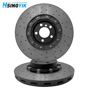 Hsingyik disco <span class=keywords><strong>freno</strong></span> anteriore in carbonio ceramica per <span class=keywords><strong>Bmw</strong></span> <span class=keywords><strong>F20</strong></span> F21 F30 F31 F32 F33 F34 F36 F80 F82 83 OE 34106797603 370x30mm - Product Image 2
