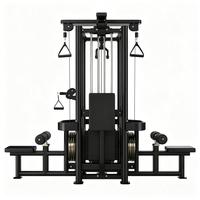 Machine Smith pour entraînement complet du corps, équipement de fitness pour salle de sport, entraînement de force, usage commercial, exercices de fitness pour huit personnes debout