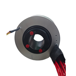 Anillo Colector Combinado Eléctrico y Neumático de <span class=keywords><strong>16</strong></span> Vías con Diámetro de 60 mm |   10x30A de potencia, 6x2A de señal, <span class=keywords><strong>3x</strong></span> aire para maquinaria de carpintería - Product Image 4