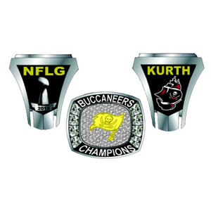 Anneaux personnalisés de championnat de football softball Usssa vente chaude pour hommes femmes - Product Image 1