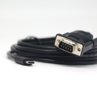 Kabel Serial FTDI232 USB C Ke RS485 DB9 Kecepatan Tinggi, Kabel Pria Wanita, Transfer Data Serial Andal untuk Perangkat Otomasi