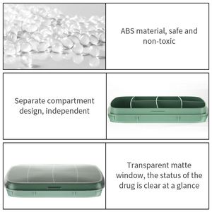 กล่องยาพกพาแบบขายส่ง กล่องจัดยา 7 วัน สำหรับธุรกิจ ใช้แจกเป็นของพรีเมียม - Product Image 4