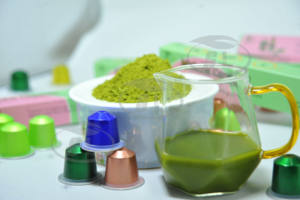 Bubuk Matcha Seremonial Asli Matcha dalam Cangkir Matcha Grosir dalam Bentuk Bubuk Teh Hijau Bubuk Teh Hijau Sehat dari Biji Kakao - Product Image 2