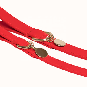 120cm suave y fuerte buena elasticidad mascota plomo lujo perro correa de cuero al por mayor correa de perro de cuero con excelente sensación de la mano - Product Image 2