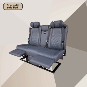 Asiento para sofá cama de lujo, asiento para coche eléctrico, piezas y accesorios de conversión, sofás para furgoneta, autocaravana, Mpv - Product Image 5
