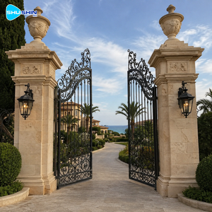 Columnas de Piedra Talladas a Mano, Pilares de Entrada Clásicos de Mármol para Villas, Jardines, Mansiones y <span class=keywords><strong>Arquitectura</strong></span> - Product Image 5