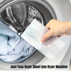 Feuilles assouplissantes pour sèche-linge en fibres de bois 100 % naturelles, non parfumées, pour la <span class=keywords><strong>lessive</strong></span>, vente en gros - Product Image 2