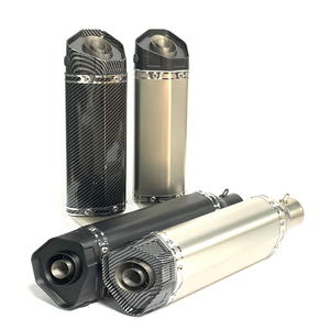 Silenciador de escape modificado universal para motocicleta Honda Click125 XADV150 YAMAHA R1 BMWExhaust <span class=keywords><strong>Moto</strong></span> silenciador Sport Bike <span class=keywords><strong>Adventure</strong></span> - Product Image 1