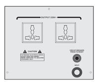 Régulateur de tension automatique KEBO RT 1500VA, monophasé, type relais, stabilisateur pour appareils électroménagers, matériau PC pour usage domestique