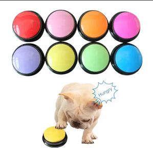 Botones de Respuesta Grabables, Botón de Sonido para Juguetes de Comunicación, Botón Piezoeléctrico de Cerámica para Mascotas, Perros, para Alarmas, Zumbadores y Sirenas - Product Image 4