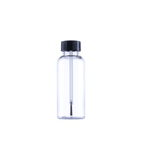 Meilleur prix, flacon en plastique pour vernis à ongles et huile essentielle pour animaux de compagnie, 30 ml, avec pinceau, flacons en plastique de qualité supérieure