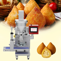 Machine automatique de fabrication de mini-boules de mochi, machine de remplissage et de formage de petits mochis, machine d'enrobage