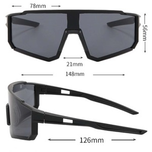 Occhiali da Sole Sportivi Arancioni per Ciclismo, Protezione alla Guida, Moda Uomo, Pesca, Bici, Attività all'Aperto - Product Image 3