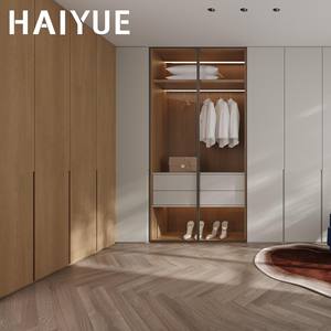 Armario <span class=keywords><strong>Vestidor</strong></span> HAIYUE de Diseño de Piso a Techo con Cajón para Joyas para <span class=keywords><strong>Vestidor</strong></span> de Villa Moderna - Product Image 2