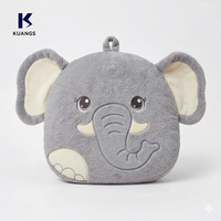 Nouveau et populaire : Oreiller en peluche éléphant mignon personnalisé pour enfants, vente en gros 2026