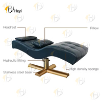 Salon de beauté de luxe cils incurvés extensions de cils faciaux lit portable thai spa ascenseur hydraulique massage de tables lit