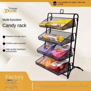 Supermercato minimarket espositore leggero metallo multistrato noce di Betel gomma da masticare rossetto Snack scaffale - Product Image 2