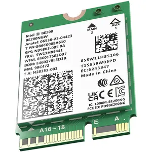 Intel WiFi 7 BE200 Module 802.11BE 8774Mbps Wireless WiFi7 Network Card with M.2 Interface CF-BE200-M