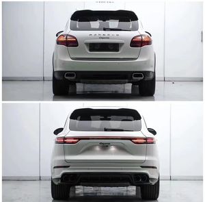 Kit de carrocería de parachoques delantero y trasero antiguo a nuevo de lujo, kit de conversión de actualización exterior para <span class=keywords><strong>Porsche</strong></span> <span class=keywords><strong>cayene</strong></span> 2011-2014 - Product Image 4