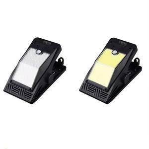 Solar LED <b>Clamp</b> <b>Light</b> 46 LEDs White Warm <b>Light</b> High Brightness Human Body Induction Garden Wall <b>Light</b> for Courtyards and Gardens - Product Image 4