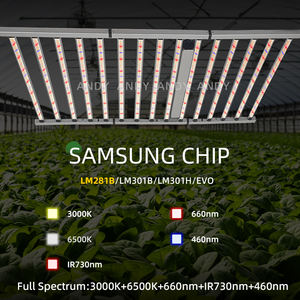 ANDY alta qualità commerciale LM301H EVO LM281B spettro completo 1500W 15 barre convenienti coltivano la luce a <span class=keywords><strong>LED</strong></span> per piante da interno - Product Image 2
