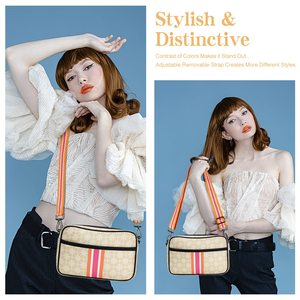 Women's Neoprene Crossbody <b>Bag</b> with Adjustable Strap and Vibrant Color Contrast for Versatile Daily Use - Product Image 2