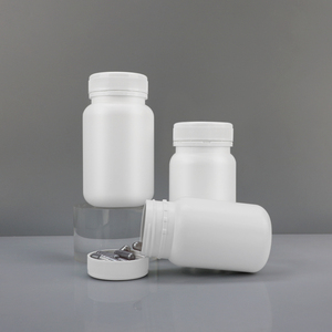 Flacon capsule en HDPE brut de haute qualité, à large ouverture, avec bouchon à vis en PP inviolable. - Product Image 4