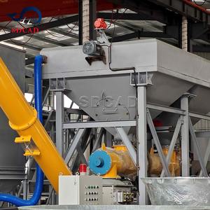 Yeni Toplu Çuval Boşaltma İstasyonu Kırıcı Haznesi Esnek Vidalı Konveyör Siemens PLC Otomatik Kontrol Ayarlanabilir 1-10M3 Kapasite - Product Image 6