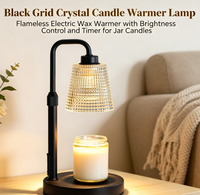 Lampe chauffe-bougie avec minuterie, cadeaux de déménagement, décoration pour nouvelle maison