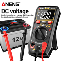 Multimètre numérique ANENG SZ202, 4000 comptes, alerte sonore, tension AC/DC, mesure de courant 10A, résistance, affichage 4 chiffres, faible consommation