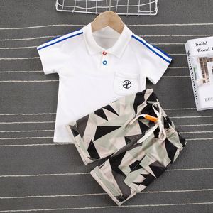 Ensemble Polo et Pantalon Camouflage pour Petits Garçons – Collection Été Haute Qualité – Meilleures Ventes - Product Image 1