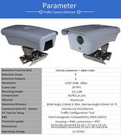 Full HD 1080P Trafic vitesse caméra de vidéosurveillance caméra de plaque d'immatriculation pour La sécurité Routière