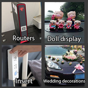 Adhésif de montage de doublure rouge de ruban acrylique double face transparent <span class=keywords><strong>super</strong></span> mince pour enseignes et bandes de LED - Product Image 4