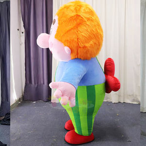<span class=keywords><strong>Costume</strong></span> de <span class=keywords><strong>clown</strong></span> de cirque hilarant sur mesure certifié CE - Mascotte gonflable Carlson pour les fêtes et les événements - Product Image 3