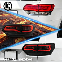 Feux arrière LED LS pour Jeep Grand Cherokee WK2, feux arrière de mise à niveau 2014-2021, clignotants LED, lampe arrière, plug-and-play