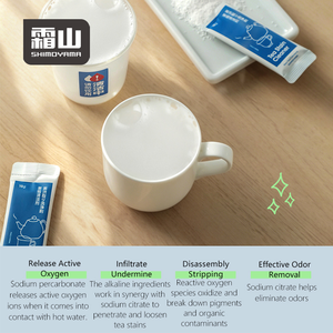 SHIMOYAMA Tea Scale Remover <strong>Kettle</strong> Cup Descaling Agent Pack of 4 Tea Stain <strong>Cleaner</strong> for Glass Porcelain Stainless Steel Cup - Product Image 3