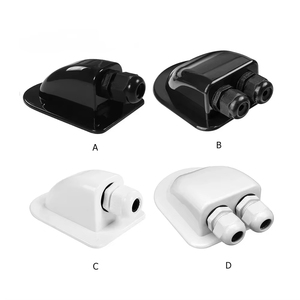 Boîtier de jonction solaire pour caravane, boîte de passage de câbles pour toit, connecteur de câble à entrée simple/double, accessoires automobiles - Product Image 1