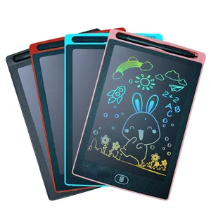 Taşınabilir çocuk yazma tableti 8.5 inç elektronik yazı tahtası LCD grafik çizim kurulu çok renkli dijital doodle pedleri