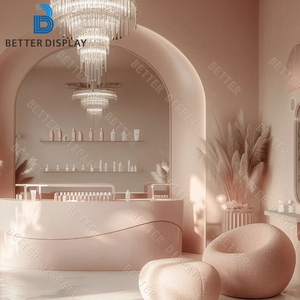 Muebles de Salón de Belleza de Alta Gama, Mesa y Silla Personalizadas, Juego de Muebles para Salón de Manicura y Spa, Diseño Interior para Salón de Belleza y Peluquería - Product Image 5