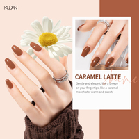 Ensemble de vernis à ongles KUDAN, professionnel, naturel, séchage à l'air, séchage rapide, vernis à ongles soluble dans l'eau, végan, organique